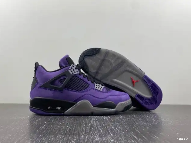 Reps TB Travis x Purple Air Suede Scott Jordan 4 0510